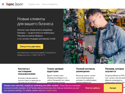 «Яндекс.Директ» — размещение интернет-рекламы