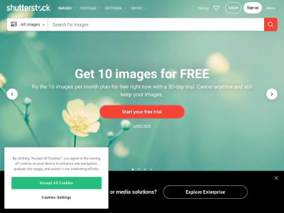 «Shutterstock» — фотобанк