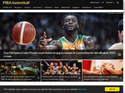 «FIBA» — международная федерация баскетбола