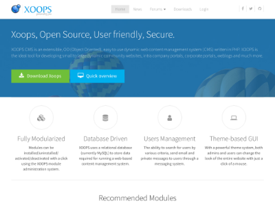 «XOOPS» — система веб-приложений
