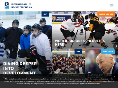 «IIHF» — международная федерация хоккея
