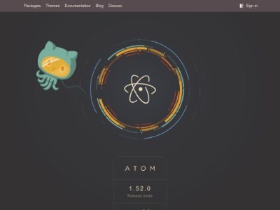«Atom» — текстовый редактор