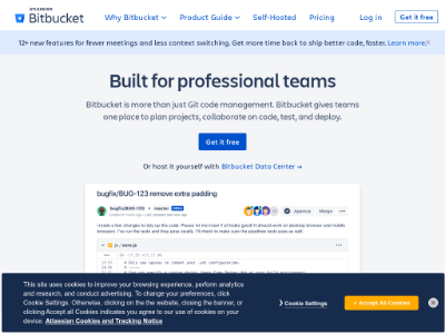 «Bitbucket» — платформа для разработки ПО
