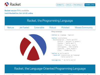 «Racket» — язык программирования 