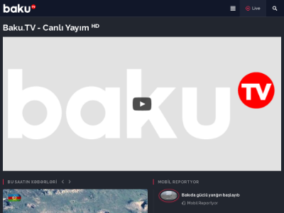 «Baku TV» — портал